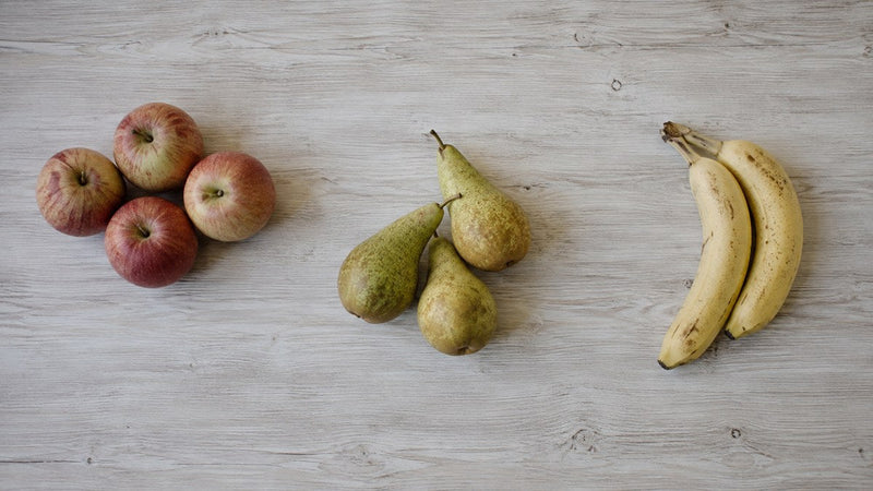 Obst für ein selbst gemachtes Obstmus auswählen