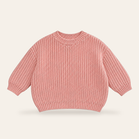 Baby Pullover in Rosa ohne Namen, Produktansicht [swatch:Rosa]