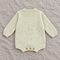 Das Strickmuster des Stramplers, Farbe Mintgruen