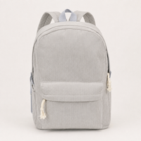 Kordsamt Rucksack in Grau ohne Namen, Produktansicht [swatch:Grau]