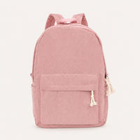 Kordsamt Rucksack in Rosa ohne Namen, Produktansicht [swatch:Rosa]